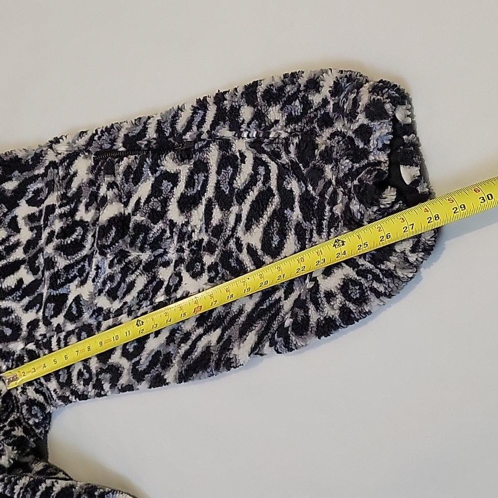 New FP Movement Hit The Slopes Printed Salopette Fleece Overalls One Piece Small - Picture 16 of 17